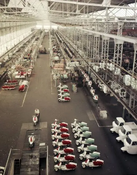 Innocenti-Werk Mailand, August 1962