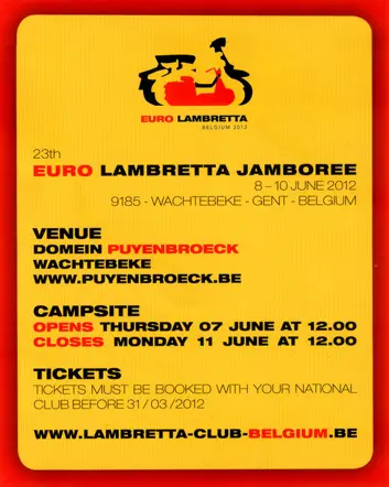 Eurolambretta 2012